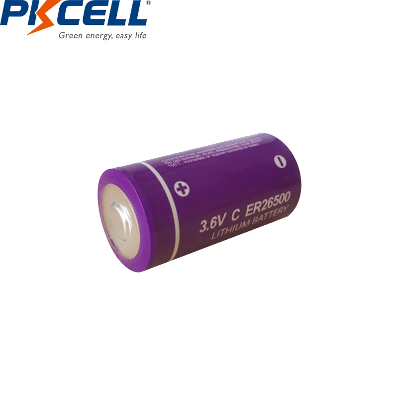 1Pcs PKCELL 3.6V ER26500 C Size Li-SOCl2 Battery with 9000mAh capacity for smart card meter Superior LR14 R14P Batteries
1Pcs PKCELL 3.6V ER26500 C Size Li-SOCl2 Battery with 9000mAh capacity for smart card meter Superior LR14 R14P Batteries