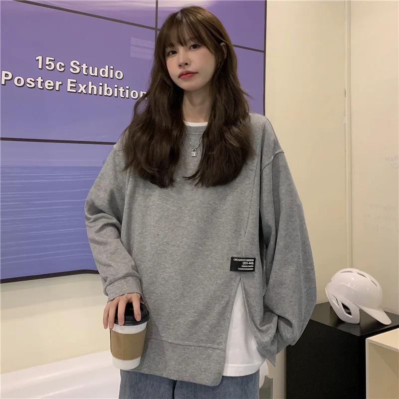 Design Sense Split Sweater Women's Trendy Ins2021 Spring and Autumn Thin Loose Korean Chic Early Autumn
Design Sense Split Sweater Women's Trendy Ins2021 Spring and Autumn Thin Loose Korean Chic Early Autumn