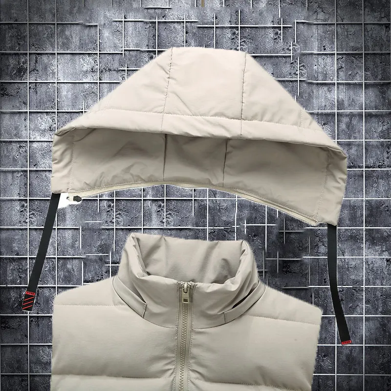 Roettoni 2021 New Autumn And Winter Hooded Men's Down Waistcoat Solid Sleeveless Casual Male's Vest Anti-Wrinkle Warm Men Jacket
Roettoni 2021 New Autumn And Winter Hooded Men's Down Waistcoat Solid Sleeveless Casual Male's Vest Anti-Wrinkle Warm Men Jacket