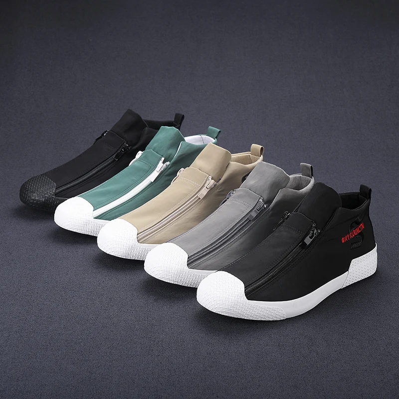 Men Casual Shoes Canvas Men's Boot Male Shoes Korean Casual Fat Shoes Men High Top Sneakers Black And White
Men Casual Shoes Canvas Men's Boot Male Shoes Korean Casual Fat Shoes Men High Top Sneakers Black And White