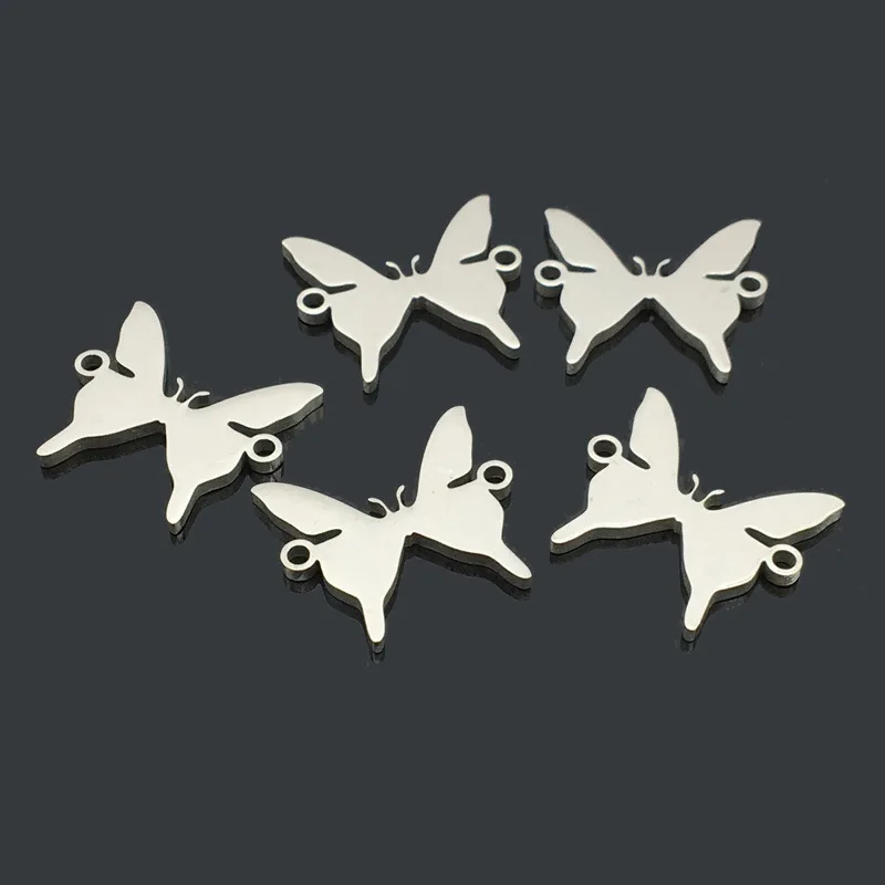 5pcs/lot Butterfly Bracelet Charms for Jewelry Making Stainless Steel Heart Cross Designer Charms for Bangles Wholesale
5pcs/lot Butterfly Bracelet Charms for Jewelry Making Stainless Steel Heart Cross Designer Charms for Bangles Wholesale