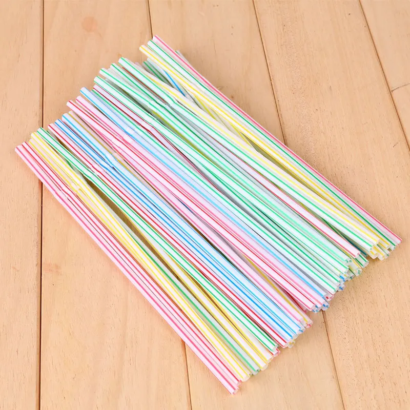Disposable Plastic Drinking Straws Multi-Colored Striped Bendable Elbow Straws Party Event Alike Supplies Color Random
Disposable Plastic Drinking Straws Multi-Colored Striped Bendable Elbow Straws Party Event Alike Supplies Color Random