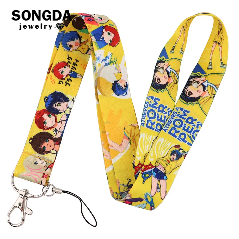 Anime WONDER EGG PRIORITY Lanyards Keychain Badge Holder ID Card Pass Hang Rope Mobile Phone USB Neck Strap Key Ring Accessories
Anime WONDER EGG PRIORITY Lanyards Keychain Badge Holder ID Card Pass Hang Rope Mobile Phone USB Neck Strap Key Ring Accessories