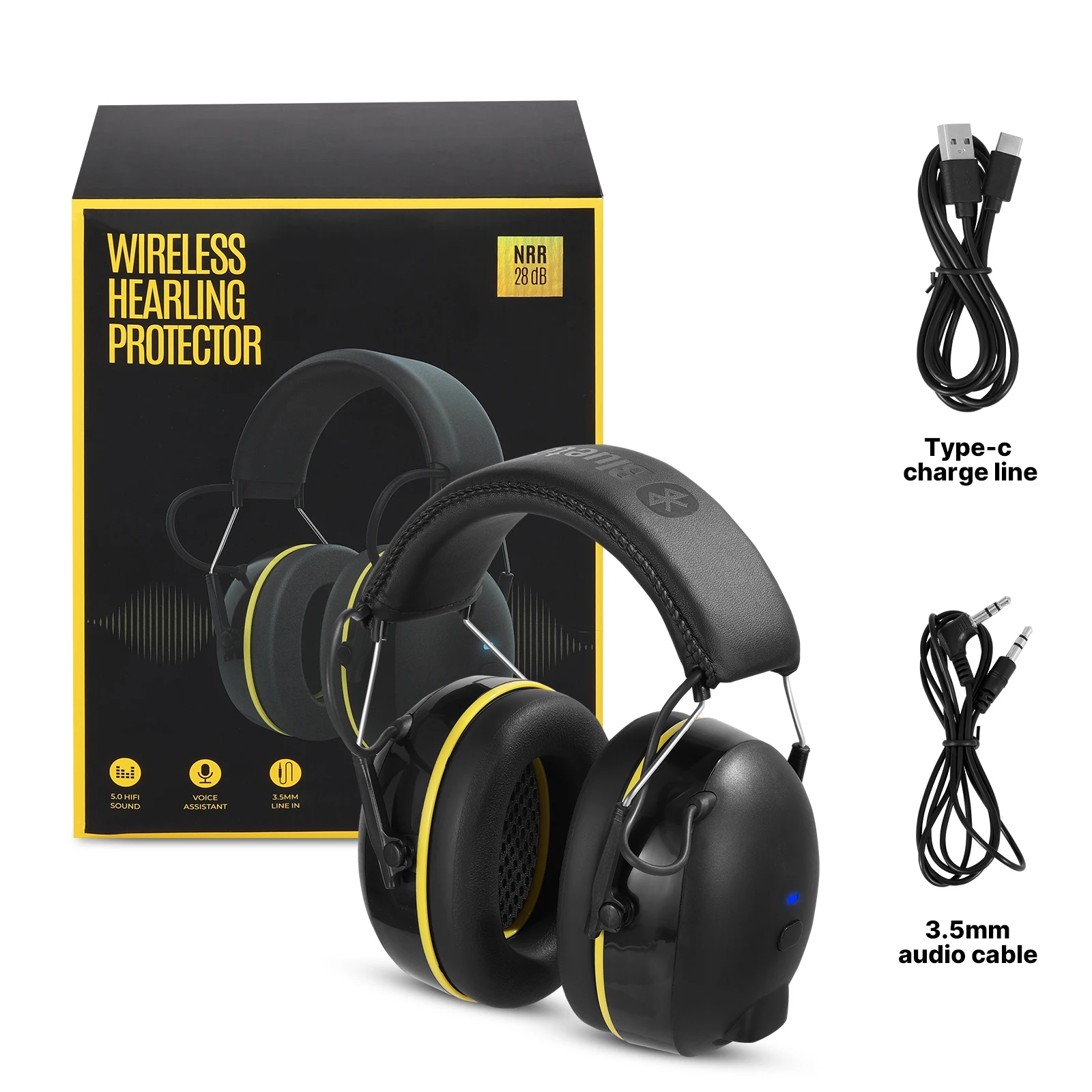 Защитный наушник с технологией Bluetooth, 28 дБ, NRR, шумозащита, стрельба, тактическая Электроника, промышленные наушники
Защитный наушник с технологией Bluetooth, 28 дБ, NRR, шумозащита, стрельба, тактическая Электроника, промышленные наушники