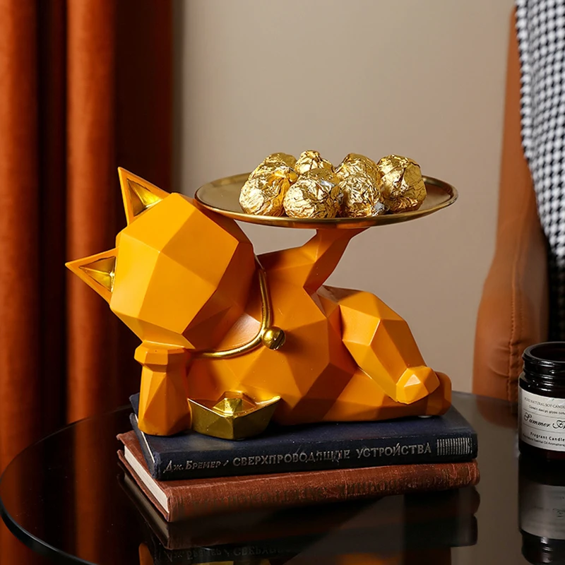 Nordic Light Luxury Lucky Cat Desktop Ornaments Enter the Entrance Entrance Key Storage Furnishings Home Living Room Decorations
Nordic Light Luxury Lucky Cat Desktop Ornaments Enter the Entrance Entrance Key Storage Furnishings Home Living Room Decorations