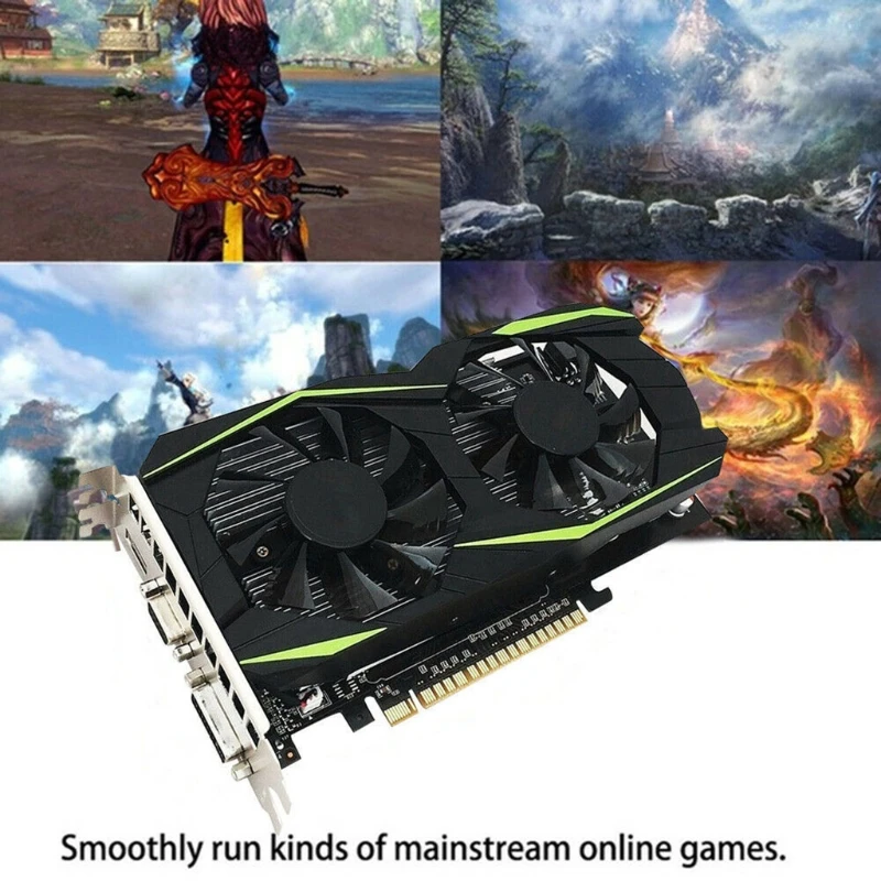 GTX 1050 2GB GDDR5 128-Bit for PC Low-Noise and Ultra-high-Definition Desktop Gaming Discrete Video Card for PC
GTX 1050 2GB GDDR5 128-Bit for PC Low-Noise and Ultra-high-Definition Desktop Gaming Discrete Video Card for PC