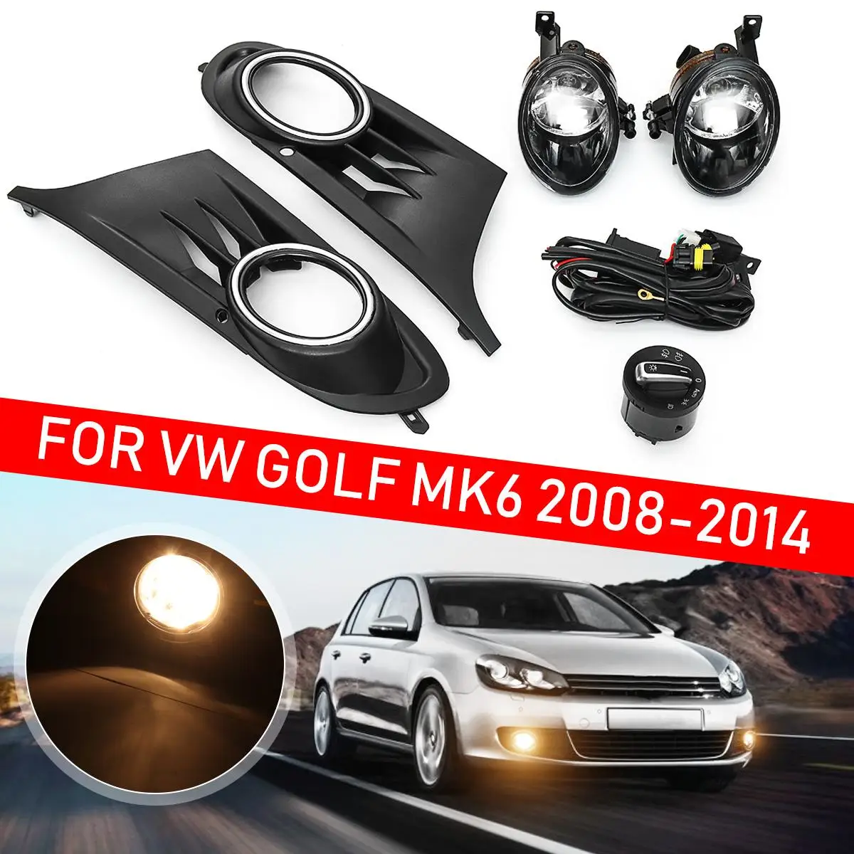 Туман светильник для Vw Golf 6 MK6 2009 2010 2011 туман светильник крышка Гриль комплект упряжи переднего бампера дальнего света Drl автомобильные аксес...
Туман светильник для Vw Golf 6 MK6 2009 2010 2011 туман светильник крышка Гриль комплект упряжи переднего бампера дальнего света Drl автомобильные аксес...