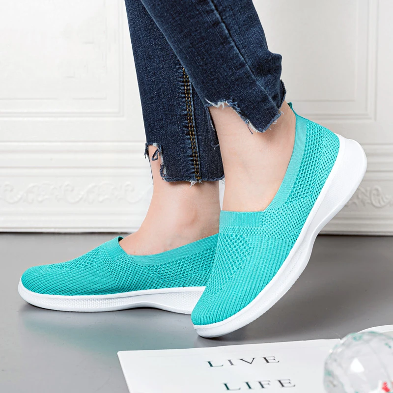 Women Flat Shoes Casual Sport Shoes Female Spring Autumn Breathable Ladies Platform Shoes EVA Soft Cozy Slip On Women's Sneakers
Women Flat Shoes Casual Sport Shoes Female Spring Autumn Breathable Ladies Platform Shoes EVA Soft Cozy Slip On Women's Sneakers