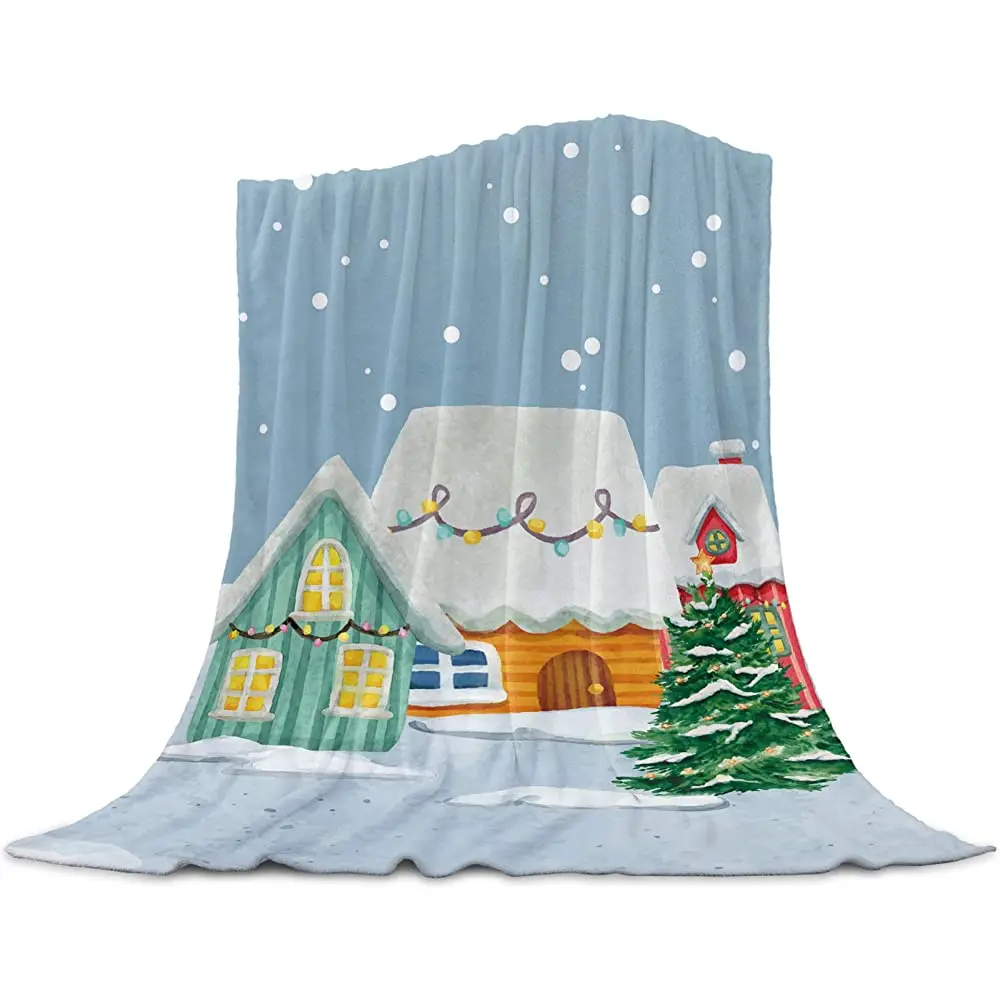 Christmas Blanket Warm and Soft Fleece Throw Blanket for Couch Sofa
Christmas Blanket Warm and Soft Fleece Throw Blanket for Couch Sofa