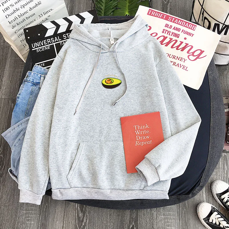 New Candy-Colored Sweatshirt Creative Egg Avocado Printed Pattern Hoodie Couple's Plus Size Hoodies Women Tops Long Sleeve
New Candy-Colored Sweatshirt Creative Egg Avocado Printed Pattern Hoodie Couple's Plus Size Hoodies Women Tops Long Sleeve