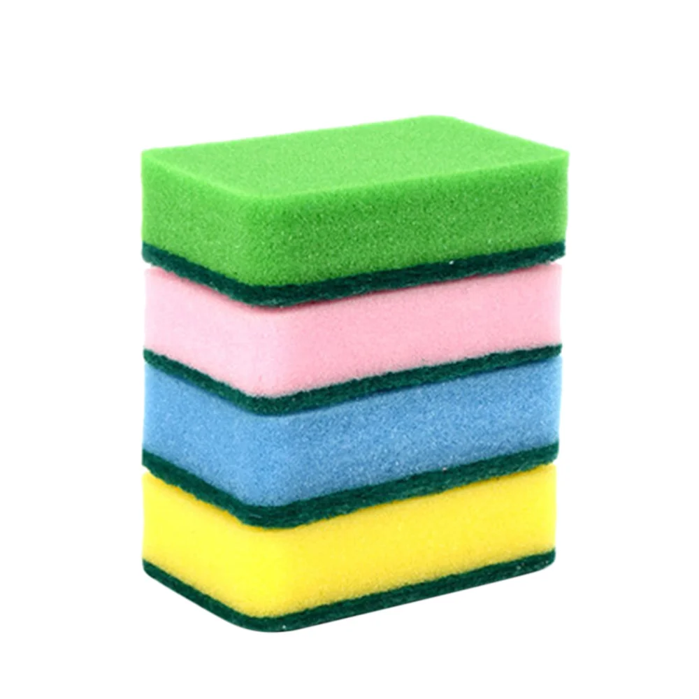 

Tools 10 pcs/set Household Dish Wash Cleaning Sponges Colored Sponge Scouring Pads Kitchen Sponges Cleaner Tool Random Color