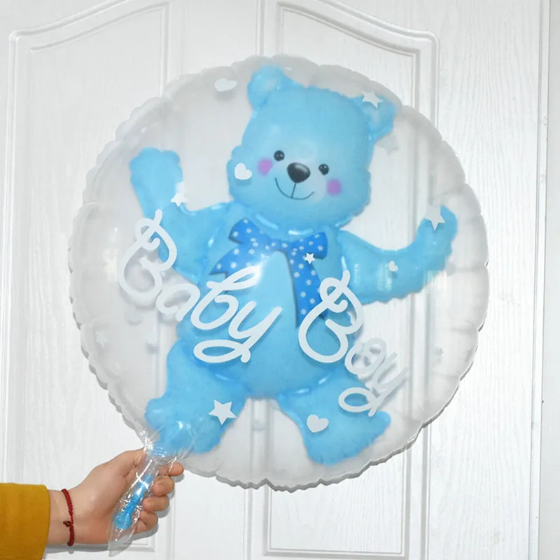 24inch Blue Pink Baby Boy Balloon 4D Bear Aluminum Foil Bubble Balloons Children Kids Birthday Party Baby Shower Decoration Toys
24inch Blue Pink Baby Boy Balloon 4D Bear Aluminum Foil Bubble Balloons Children Kids Birthday Party Baby Shower Decoration Toys
