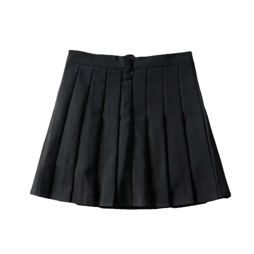 Skirts Womens 20212021 Korean Star Rose and Jennie Same Style Embroidery Mark Graceful and Fashionable Pleated Black Dress
Skirts Womens 20212021 Korean Star Rose and Jennie Same Style Embroidery Mark Graceful and Fashionable Pleated Black Dress