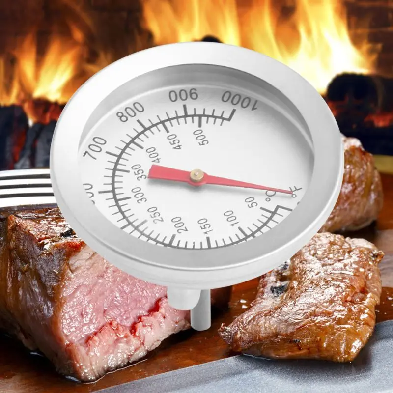 41QF Stainless Steel Barbecue BBQ Smoker Grill 50-500℃ Thermometer Temperature Gauge
41QF Stainless Steel Barbecue BBQ Smoker Grill 50-500℃ Thermometer Temperature Gauge