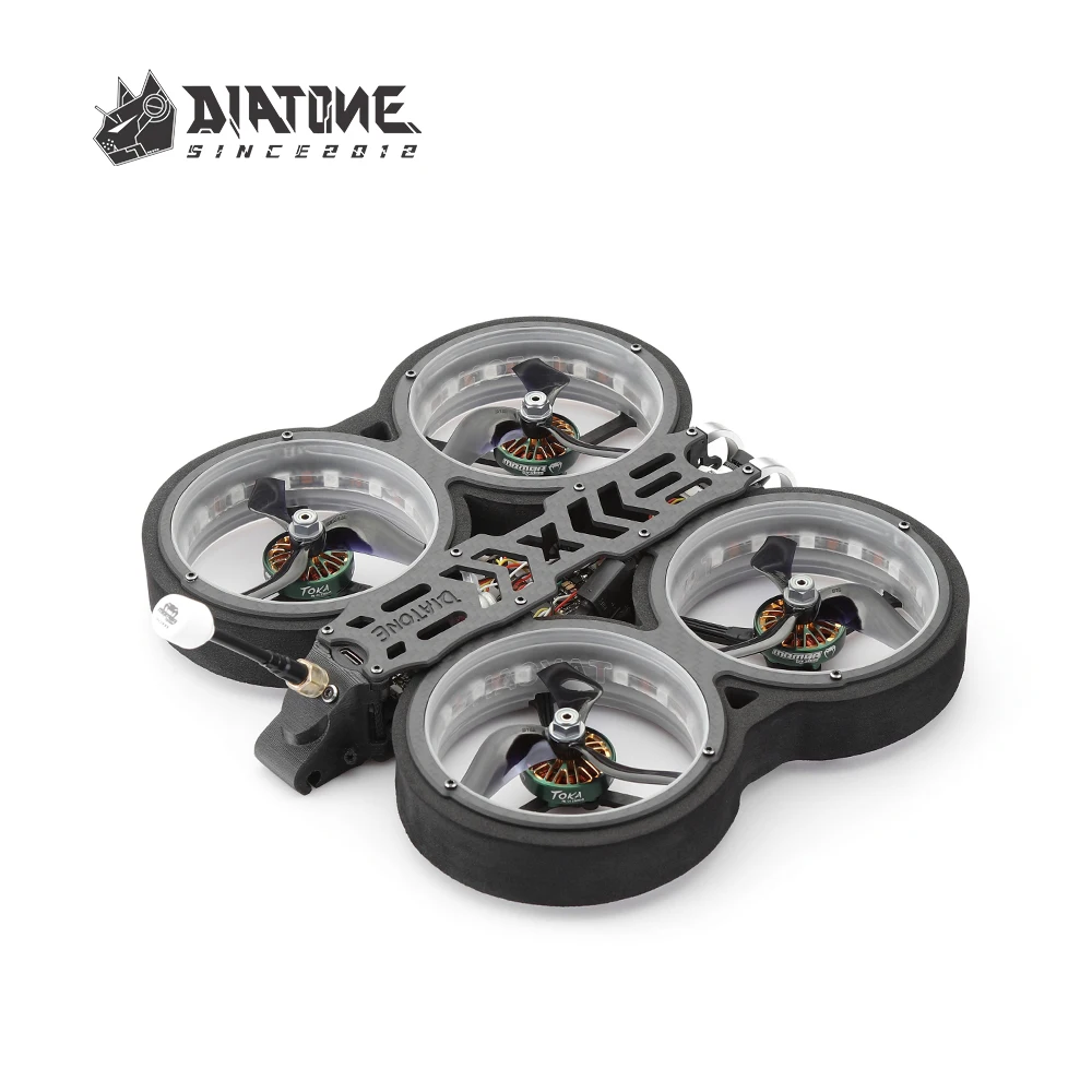 DIATONE Taycan C3v1.1 6S PNP /BNF Cinewhoop 3inch FPV Drone with Mamba F411 AIO 35A Toka 2203.5 Receiver Options Available
DIATONE Taycan C3v1.1 6S PNP /BNF Cinewhoop 3inch FPV Drone with Mamba F411 AIO 35A Toka 2203.5 Receiver Options Available