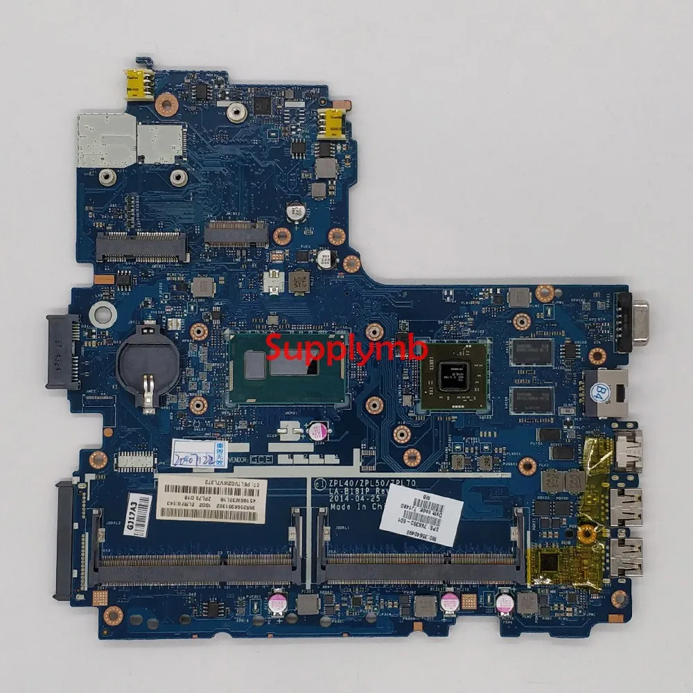 768393-001 Mainboard LA-B181P i5-4210U CPU R5 M255/1GB for HP Probook 470 G2 NoteBook PC Laptop Motherboard 768393-601 Tested
768393-001 Mainboard LA-B181P i5-4210U CPU R5 M255/1GB for HP Probook 470 G2 NoteBook PC Laptop Motherboard 768393-601 Tested