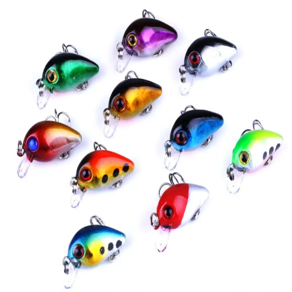 50%HOT 10Pcs 3cm 1.5g Mini Crankbait Minnow Fish Fishing Baits Hard Lure with Hook
50%HOT 10Pcs 3cm 1.5g Mini Crankbait Minnow Fish Fishing Baits Hard Lure with Hook