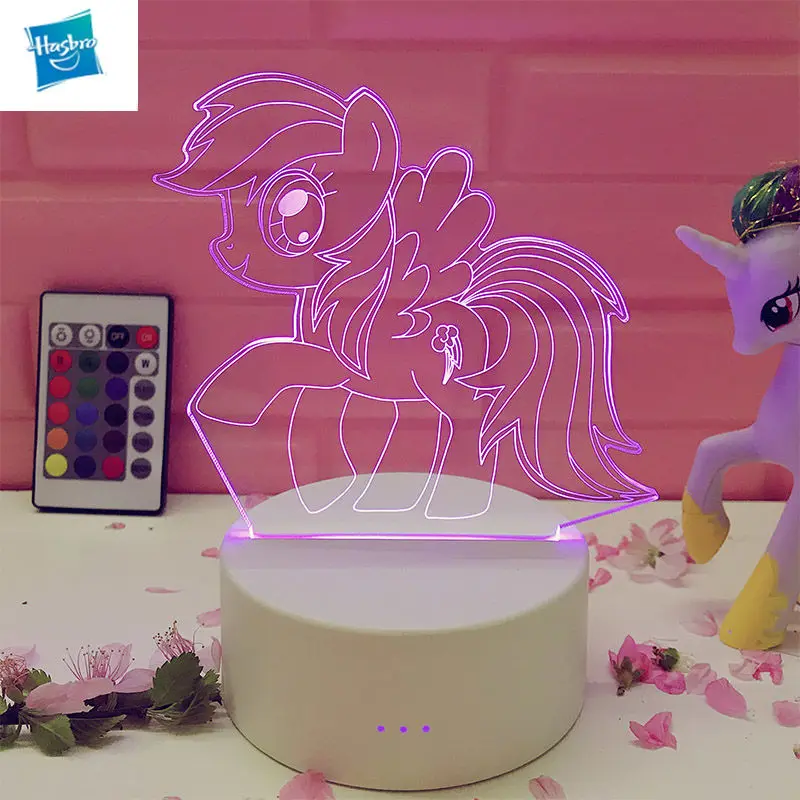 Hasbro Cute Cartoon My Little Pony LED Light Simple Creative Personality Acrylic Material Children's Bedroom Night Light
Hasbro Cute Cartoon My Little Pony LED Light Simple Creative Personality Acrylic Material Children's Bedroom Night Light