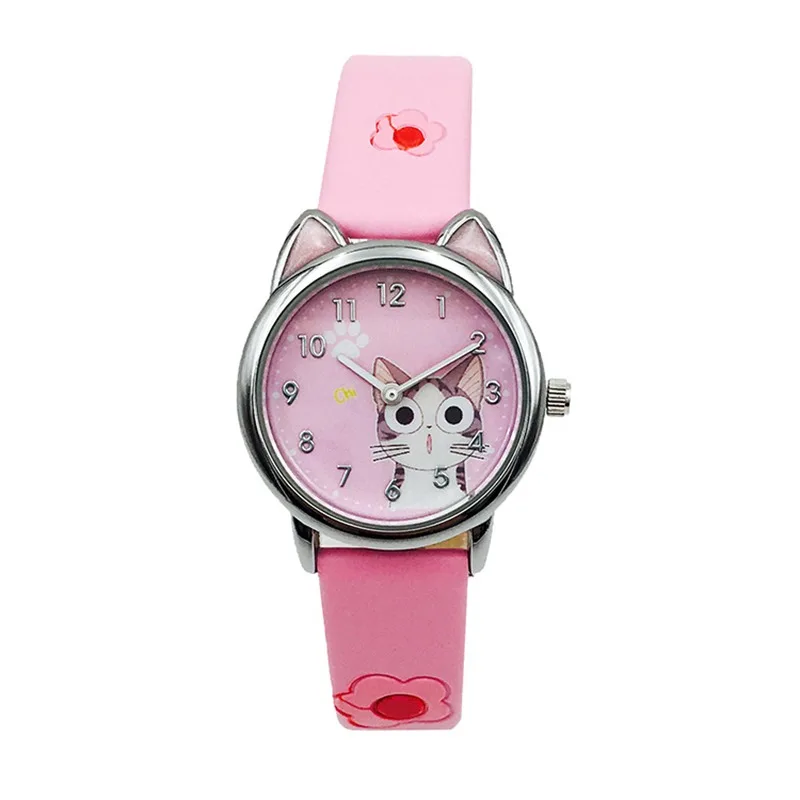 Fashion Kids watches Children's Watch Little Cute Cat Fresh Cheese Private House Cat Lovely Cartoon Student Quartz Watch
Fashion Kids watches Children's Watch Little Cute Cat Fresh Cheese Private House Cat Lovely Cartoon Student Quartz Watch
