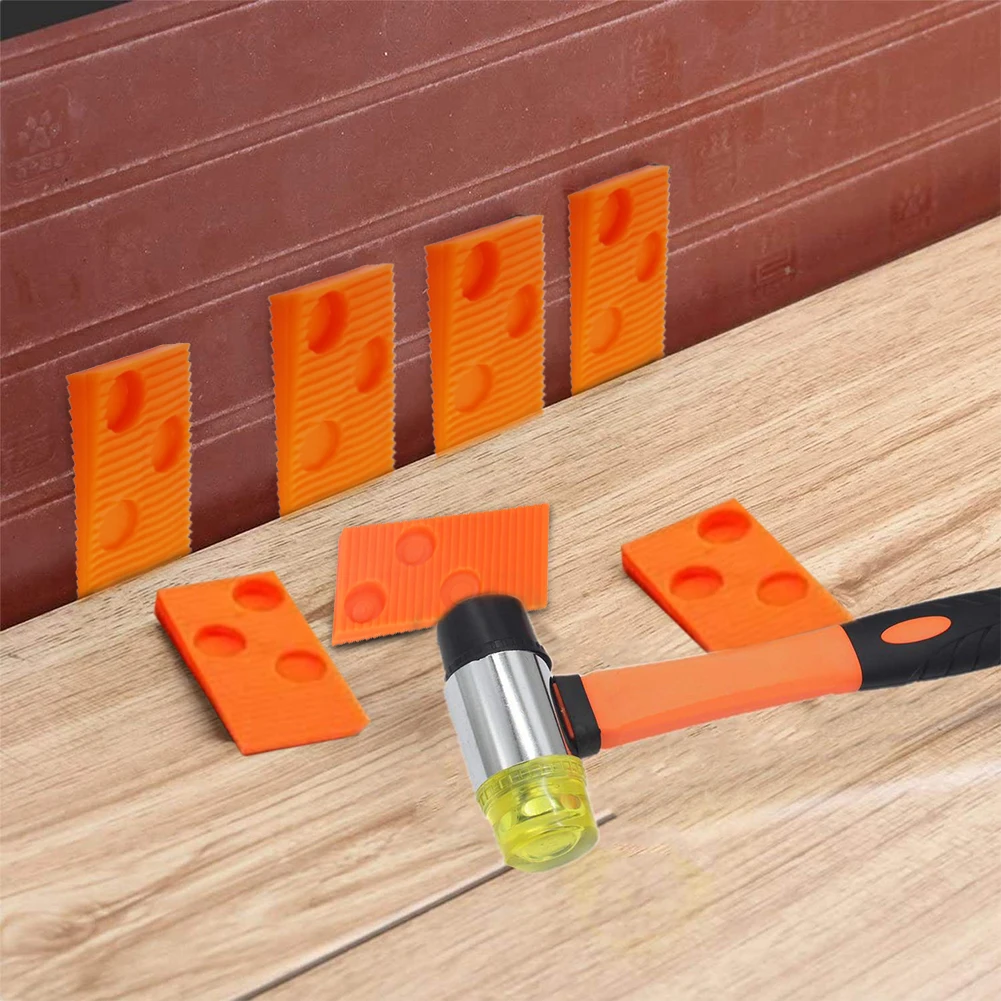 Wood Flooring Installation Kit Laminate Vinyl Plank Flooring Spacers with Tapping Block Pull Bar Rubber Double Face Mallet
Wood Flooring Installation Kit Laminate Vinyl Plank Flooring Spacers with Tapping Block Pull Bar Rubber Double Face Mallet