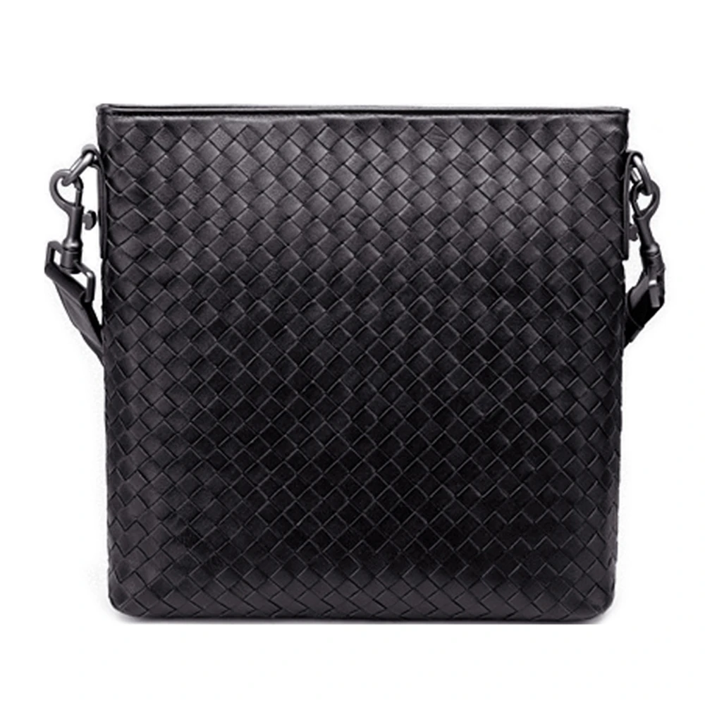 Single Shoulder Bag Men' s Vertical Business Bag for iPad Cash Card Phone Car Key Genuine Cowhide Leather Woven Handmade Bag
Single Shoulder Bag Men' s Vertical Business Bag for iPad Cash Card Phone Car Key Genuine Cowhide Leather Woven Handmade Bag