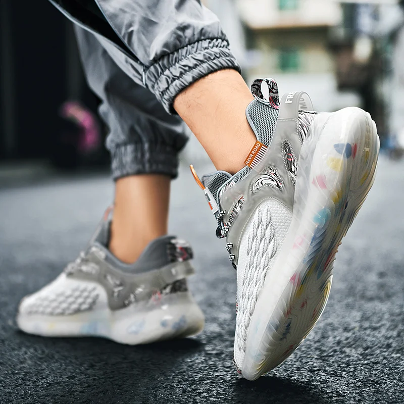 Men's Sneakers 2021 Popcorn Bottom Fashion Mesh Breathable Lightweight Casual Shoes Comfortable Outdoor Fitness Running Shoes
Men's Sneakers 2021 Popcorn Bottom Fashion Mesh Breathable Lightweight Casual Shoes Comfortable Outdoor Fitness Running Shoes