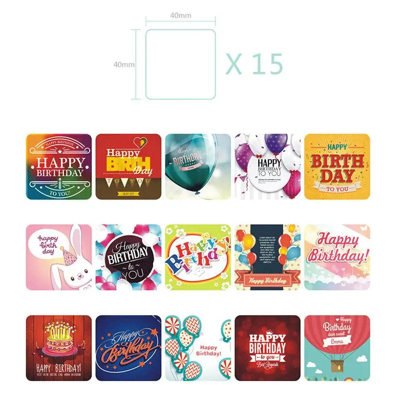 New 38pcs/pack Vintage Lovely Sticker for Diary Decor Scrapbooking DIY Cartoon Happy Birthday Memo Pad Paper Gift Sticker
New 38pcs/pack Vintage Lovely Sticker for Diary Decor Scrapbooking DIY Cartoon Happy Birthday Memo Pad Paper Gift Sticker