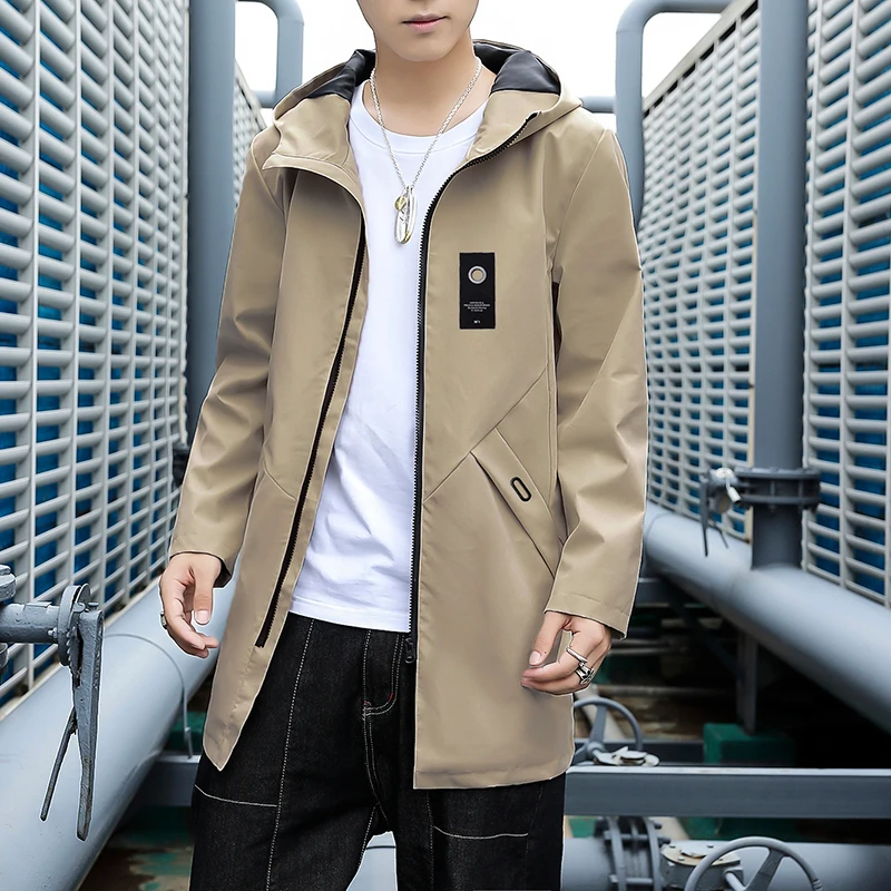 2022 Spring Mens Casual Mid-Length Jackets And Coats Solid Color Hooded Streetwear Hip Hop Windbreaker Outwear Plus Size Tops
2022 Spring Mens Casual Mid-Length Jackets And Coats Solid Color Hooded Streetwear Hip Hop Windbreaker Outwear Plus Size Tops