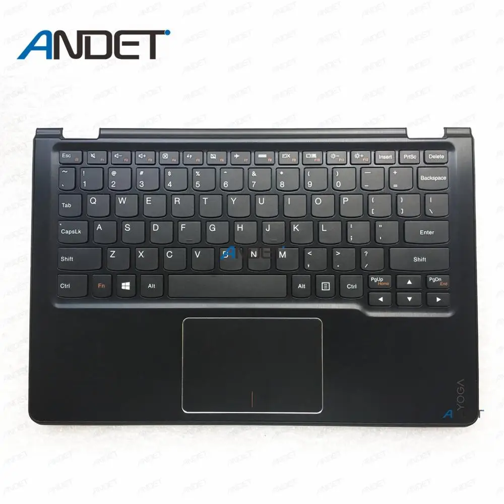 New Original For Lenovo Yoga 3 11 Palmrest Top Cover Upper Case US Keyboard With Touchpad Black AM19O000600
New Original For Lenovo Yoga 3 11 Palmrest Top Cover Upper Case US Keyboard With Touchpad Black AM19O000600