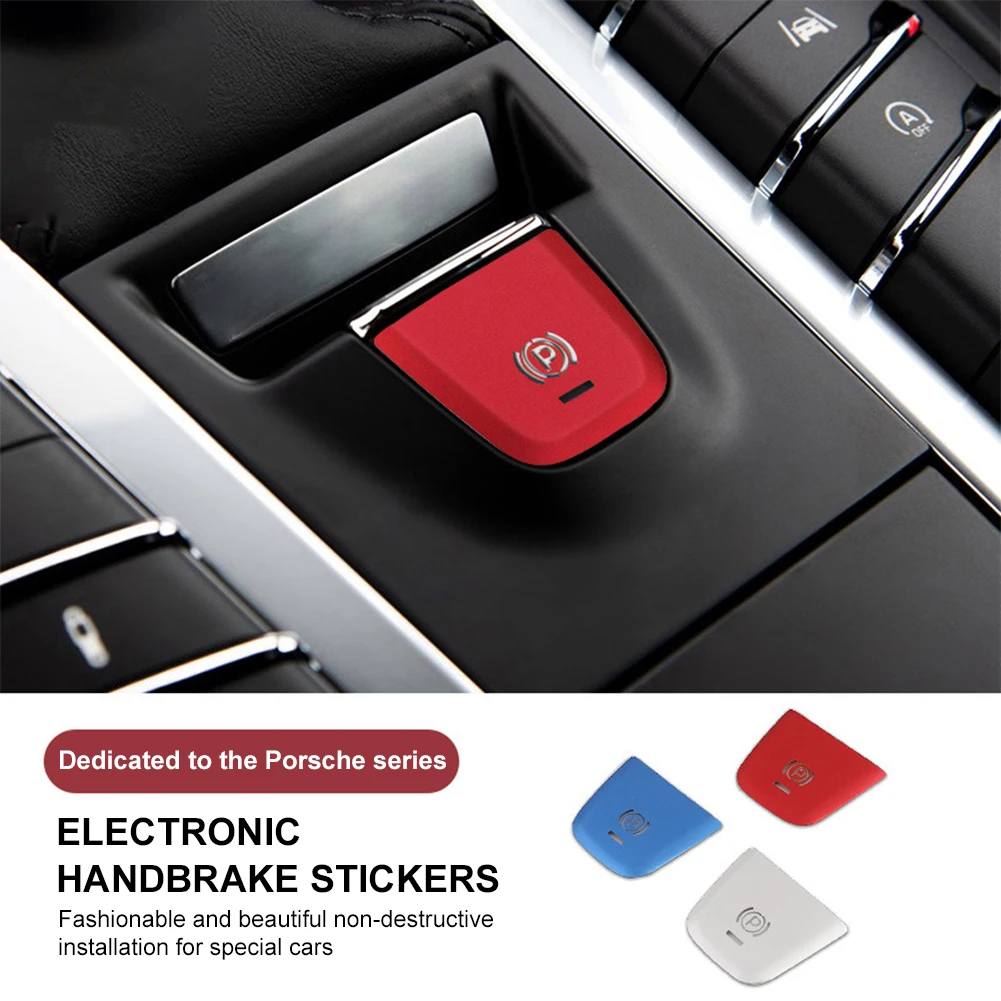 New Electronic Handbrake Cover Aluminum Decoration Trim Parking Brake P Button Cover for 2014-2018 Porsche Macan CSV
New Electronic Handbrake Cover Aluminum Decoration Trim Parking Brake P Button Cover for 2014-2018 Porsche Macan CSV