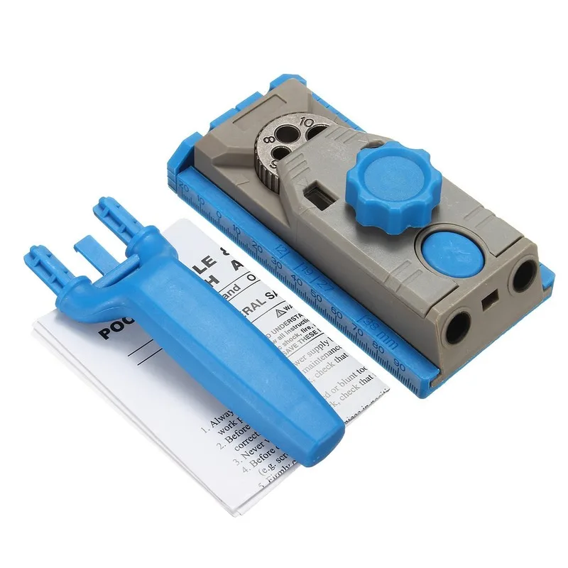 JUSTINLAU Multi-purpose Round Wood Tenon Locator Drilling Positioner Drill Hole Woodworking Tool Pocket Hole Jig
JUSTINLAU Multi-purpose Round Wood Tenon Locator Drilling Positioner Drill Hole Woodworking Tool Pocket Hole Jig