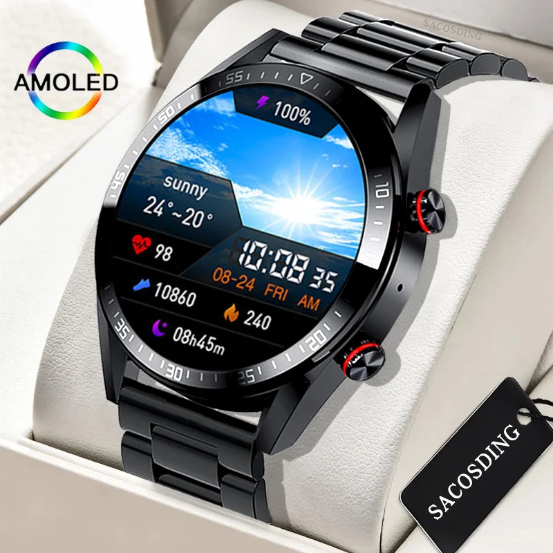 Новинка, мужские Смарт-часы с AMOLED-экраном 454*454, спортивный фитнес-трекер es с функцией вызова и Bluetooth, Модные Смарт-часы с функцией воспроизвед...
Новинка, мужские Смарт-часы с AMOLED-экраном 454*454, спортивный фитнес-трекер es с функцией вызова и Bluetooth, Модные Смарт-часы с функцией воспроизвед...
