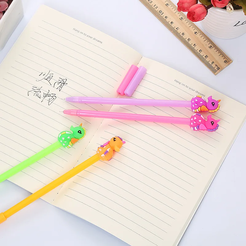 20 PCs Creative Stationery Hippocampus Gel Pen Student Exam Neutral Pen Kawaii Korean School Supplies Gifts Prizes Wholesale
20 PCs Creative Stationery Hippocampus Gel Pen Student Exam Neutral Pen Kawaii Korean School Supplies Gifts Prizes Wholesale