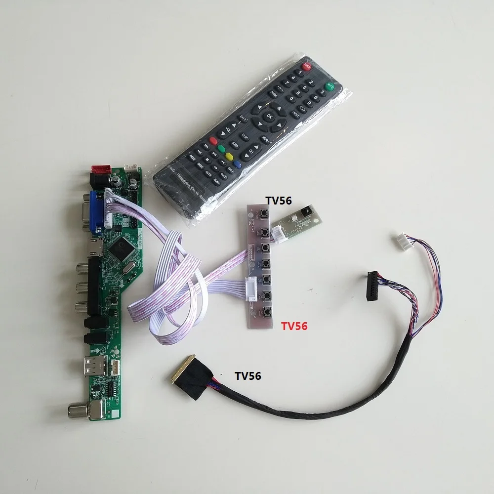 DIY for Controller board Panel LTN156AT19 1366X768 Screen display HDMI-compatible VGA monit LVDS LED 40PIN 15.6" 
DIY for Controller board Panel LTN156AT19 1366X768 Screen display HDMI-compatible VGA monit LVDS LED 40PIN 15.6"