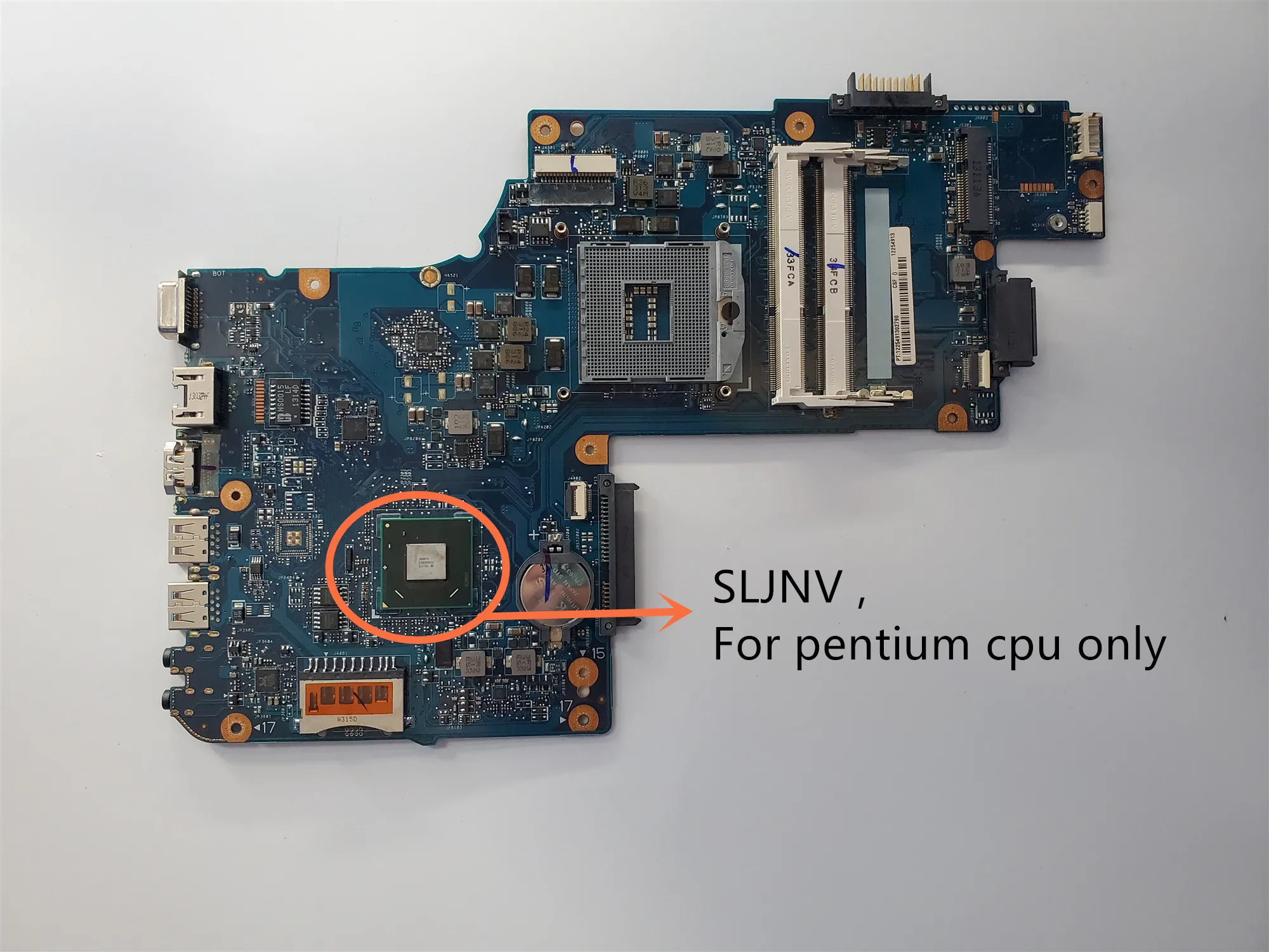 yourui MotherBoard H000052610 Main board For Toshiba Satellite C850 L850 Laptop Motherboard SJTNV HM70 DDR3 (Pentium cpu)
yourui MotherBoard H000052610 Main board For Toshiba Satellite C850 L850 Laptop Motherboard SJTNV HM70 DDR3 (Pentium cpu)