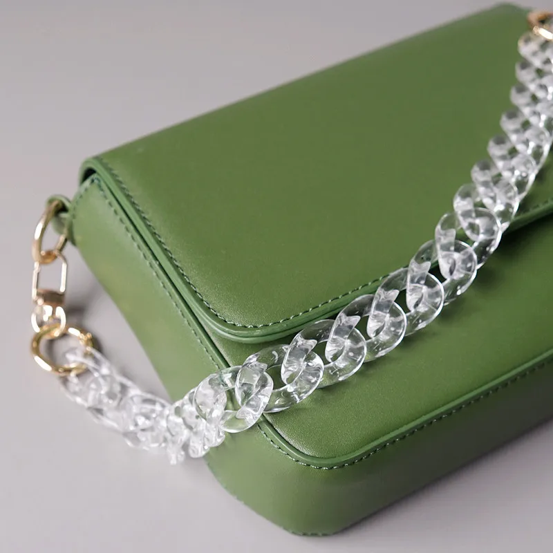 New Transparent Fish Bone Chain All-match Decorative Chain Small Fresh Back Button Chain Women Exquisite Bag Accessories
New Transparent Fish Bone Chain All-match Decorative Chain Small Fresh Back Button Chain Women Exquisite Bag Accessories
