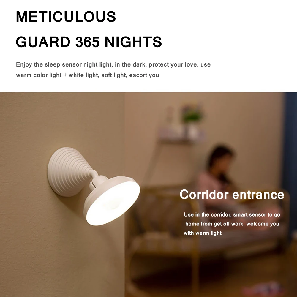 1pc LED Night Light With PIR Intelligent Motion Sensor Nightlight For Office Home Bedroom Bed Room Human Induction Night Lamp
1pc LED Night Light With PIR Intelligent Motion Sensor Nightlight For Office Home Bedroom Bed Room Human Induction Night Lamp