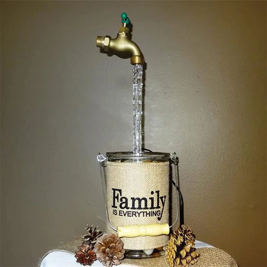 New Invisible Flowing Spout Watering Can Floating Faucet Water Fountain Kits Garden Floating Faucet Fountain Diy Yard Art Decor
New Invisible Flowing Spout Watering Can Floating Faucet Water Fountain Kits Garden Floating Faucet Fountain Diy Yard Art Decor