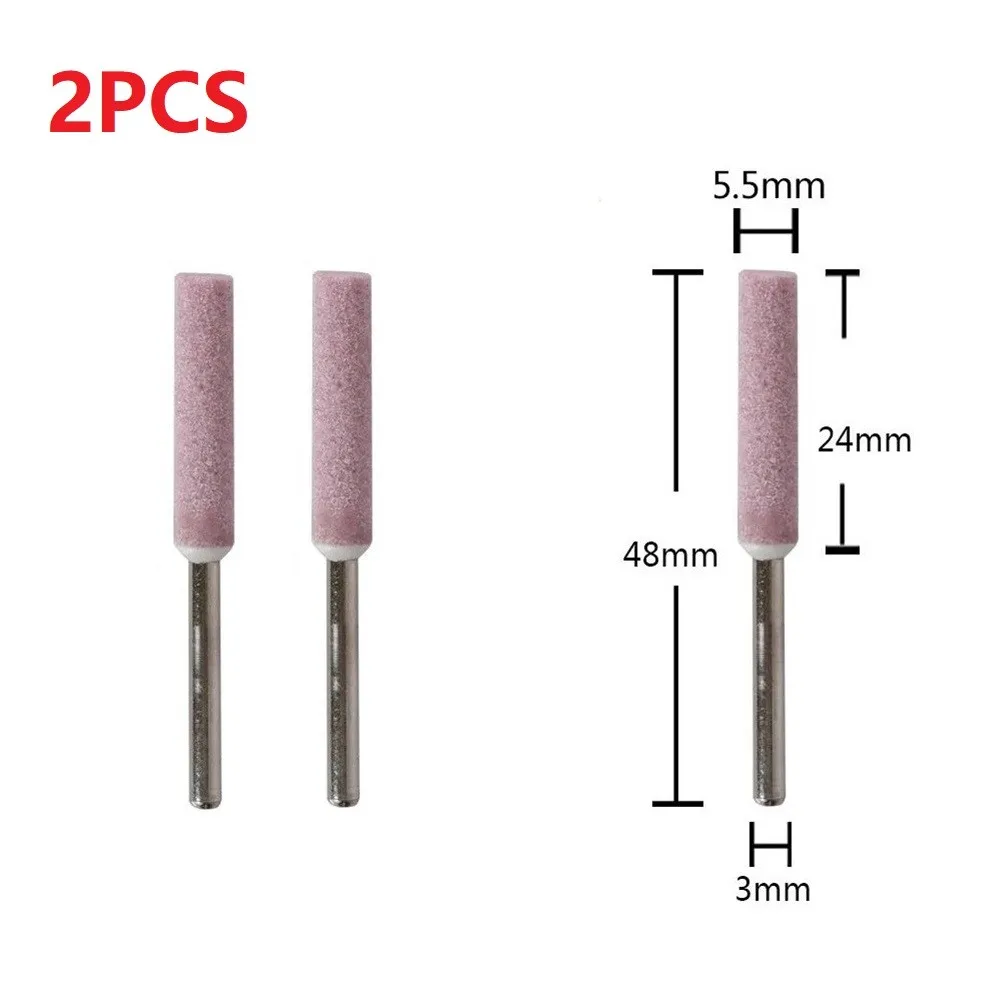 2Pcs Corundum Grinding Wheel Head Chainsaw Sharpener Burr 3mm Shank 4/4.8/5.5mm For Grinder Chain Saw Drill Carving Wheel Head
2Pcs Corundum Grinding Wheel Head Chainsaw Sharpener Burr 3mm Shank 4/4.8/5.5mm For Grinder Chain Saw Drill Carving Wheel Head