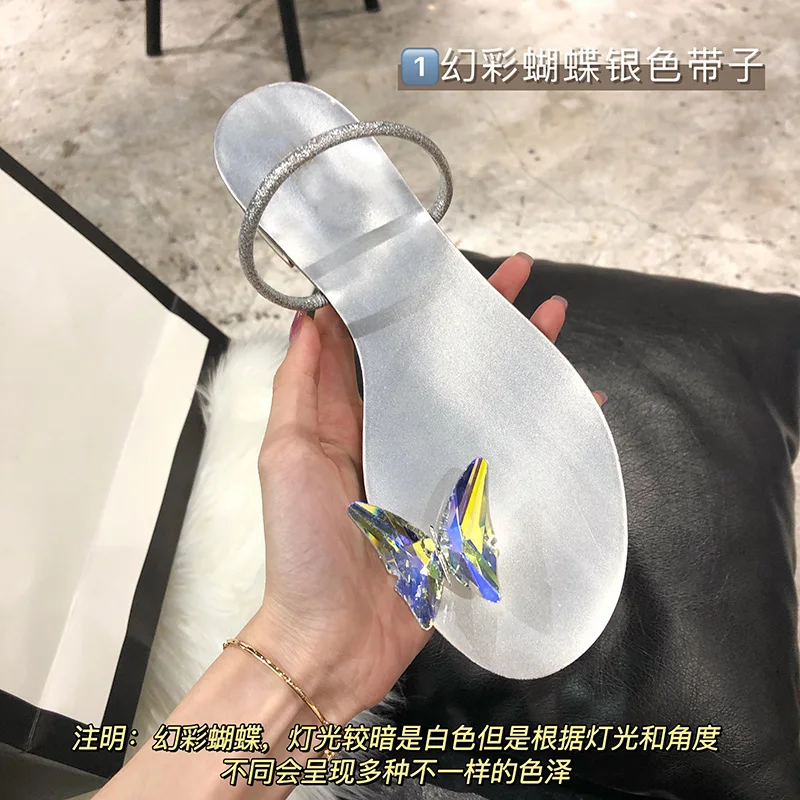 Prowow Butterfly Rhinestone Woman Slippers Summer Outdoor Flat Ladies Sandals Flip Flops Luxury Designer Zapatos De Mujer
Prowow Butterfly Rhinestone Woman Slippers Summer Outdoor Flat Ladies Sandals Flip Flops Luxury Designer Zapatos De Mujer