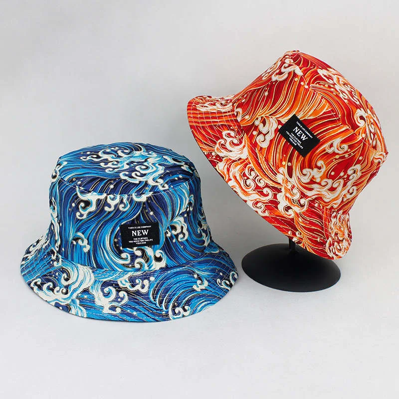 2019 Cotton Koi fish print on both sides Bucket Hat Fisherman Hat outdoor travel hat Sun Cap Hats for Men and Women 174
2019 Cotton Koi fish print on both sides Bucket Hat Fisherman Hat outdoor travel hat Sun Cap Hats for Men and Women 174