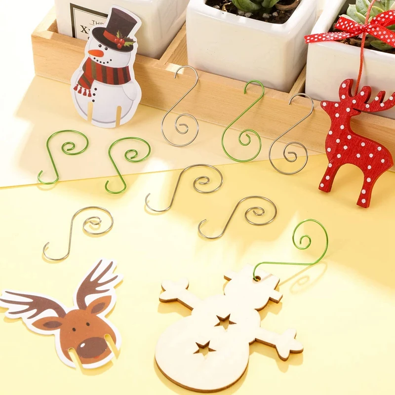 4 Colors Christmas Ornament Hooks S-Shaped Flower Hook Perfect for Christmas Tree Decorations (80 Pcs ) 50mm
4 Colors Christmas Ornament Hooks S-Shaped Flower Hook Perfect for Christmas Tree Decorations (80 Pcs ) 50mm