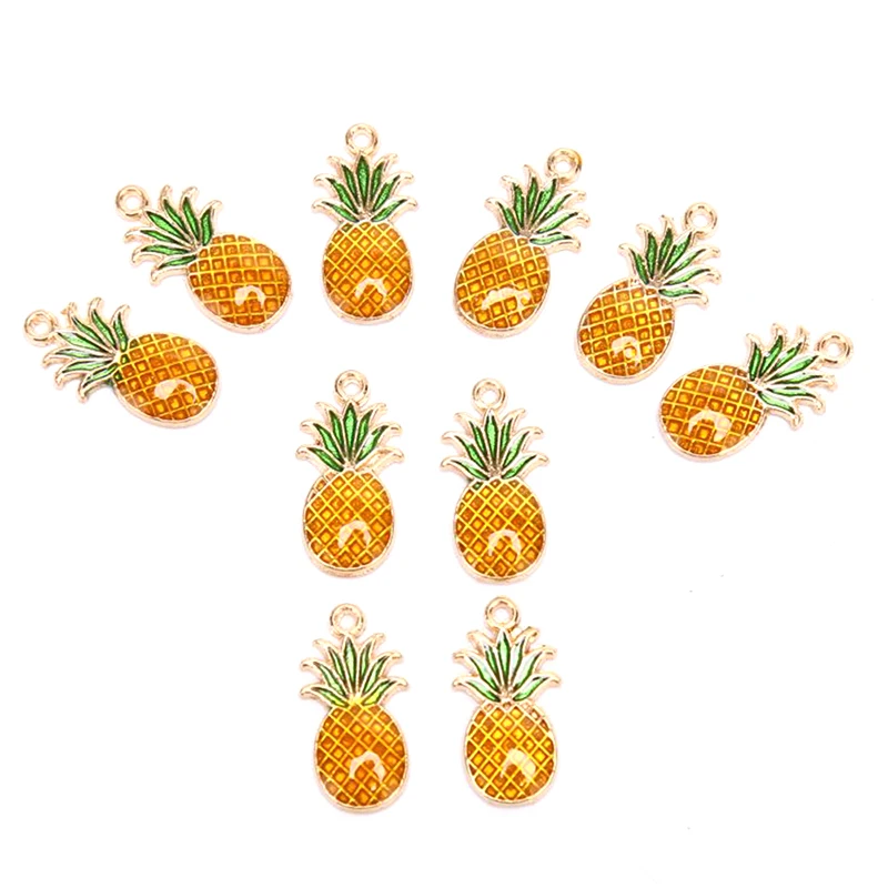 Miraculous New 10Pcs/Set Pineapple Fruit Alloy Charms Pendant Beads Fit Bracelet For Women Girl Jewelry Making Accessories
Miraculous New 10Pcs/Set Pineapple Fruit Alloy Charms Pendant Beads Fit Bracelet For Women Girl Jewelry Making Accessories