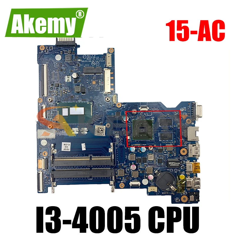 817993-601 816436-001 для ноутбука HP Pavilion 15-AC I3-4005 ноутбук материнская плата LA-C701P SR1EK 216-0867030 DDR3 материнская плата
817993-601 816436-001 для ноутбука HP Pavilion 15-AC I3-4005 ноутбук материнская плата LA-C701P SR1EK 216-0867030 DDR3 материнская плата