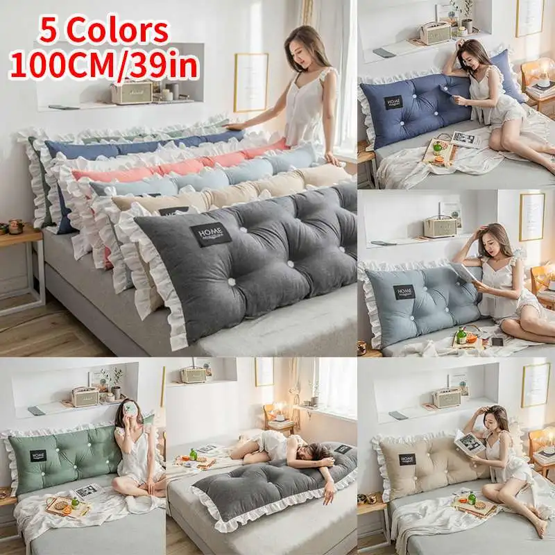 

Multifunction Long Headboard Cushion High-grade Luxury Simple Bed Cushion Bed soft Modern simplicity Bed pillow For Sleeping