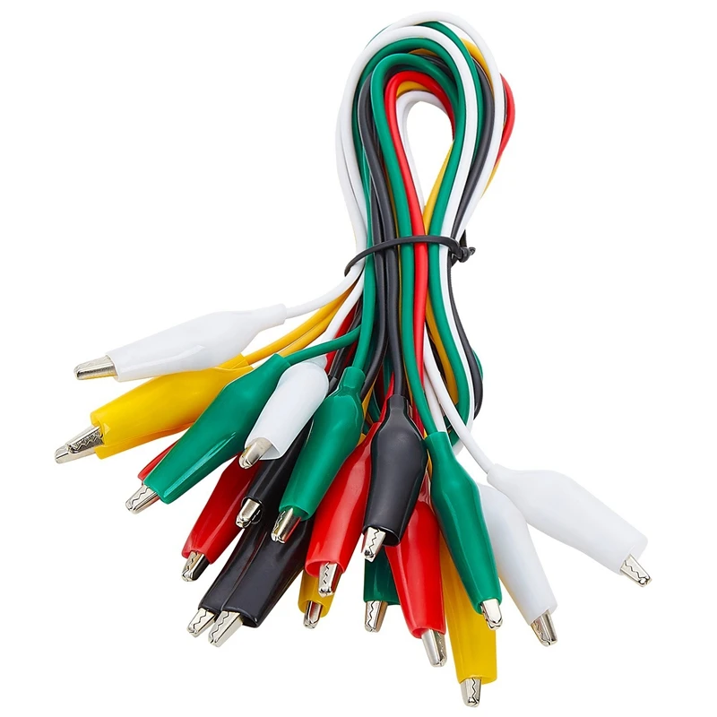 Promotion! 10 Colorful Alligator Clip Test Lines Double-Ended Alligator Clip Test Lines Medium Power Test Line Length 20.5 Inche
Promotion! 10 Colorful Alligator Clip Test Lines Double-Ended Alligator Clip Test Lines Medium Power Test Line Length 20.5 Inche