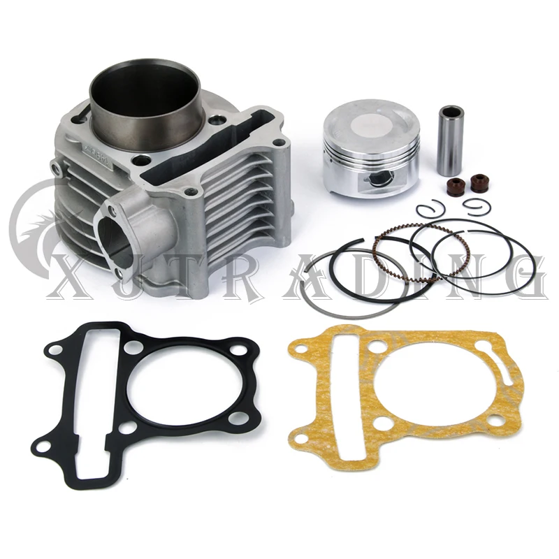 GY6150 cylinder Kit 57.4mm Cylinder Piston Ring Set for 4 stroke Scooter Moped ATV QUAD GY6 150 157QMJ 1P57QMJ
GY6150 cylinder Kit 57.4mm Cylinder Piston Ring Set for 4 stroke Scooter Moped ATV QUAD GY6 150 157QMJ 1P57QMJ