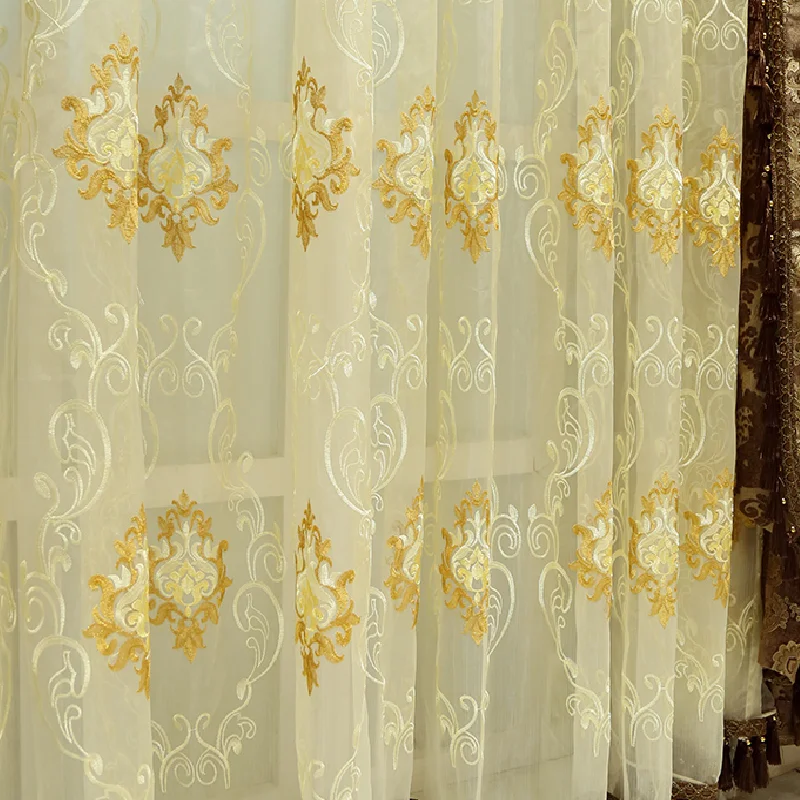 Villa Luxury Atmosphere High-end Chenille Blackout European-style Curtain for Living Room Bedroom Simple Curtains
Villa Luxury Atmosphere High-end Chenille Blackout European-style Curtain for Living Room Bedroom Simple Curtains