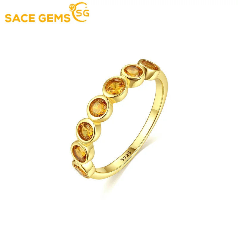 SACE GEMS 100% 925 Sterling Silver Sparkling 1 Row Full High Carbon Diamond Finger Rings for Women Wedding Party Fine Jewelry
SACE GEMS 100% 925 Sterling Silver Sparkling 1 Row Full High Carbon Diamond Finger Rings for Women Wedding Party Fine Jewelry
