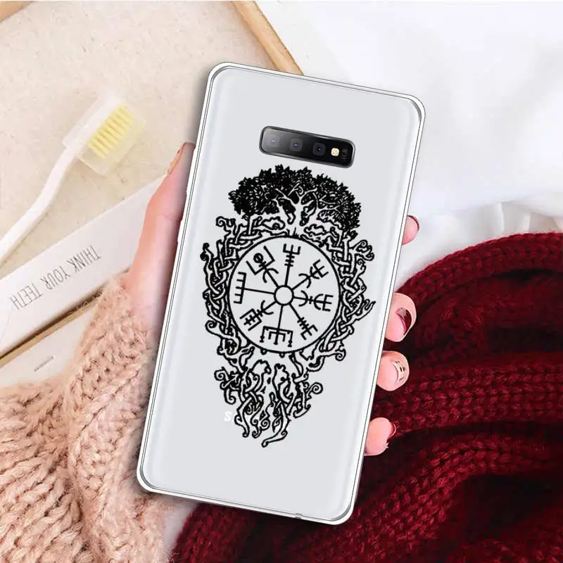 Viking Vegvisir Odin Nordic Phone Case Transparent for samsung A 21s 71 S 8 9 20 note 10 20 ultra plus
Viking Vegvisir Odin Nordic Phone Case Transparent for samsung A 21s 71 S 8 9 20 note 10 20 ultra plus